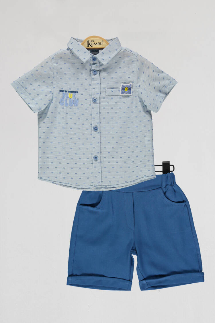 Wholesale Boys 2-Piece Shirts and Shorts Set 2-5Y - Brand: Kumru Bebe - Kids & Baby Clothes Wholesale - Globality Store
