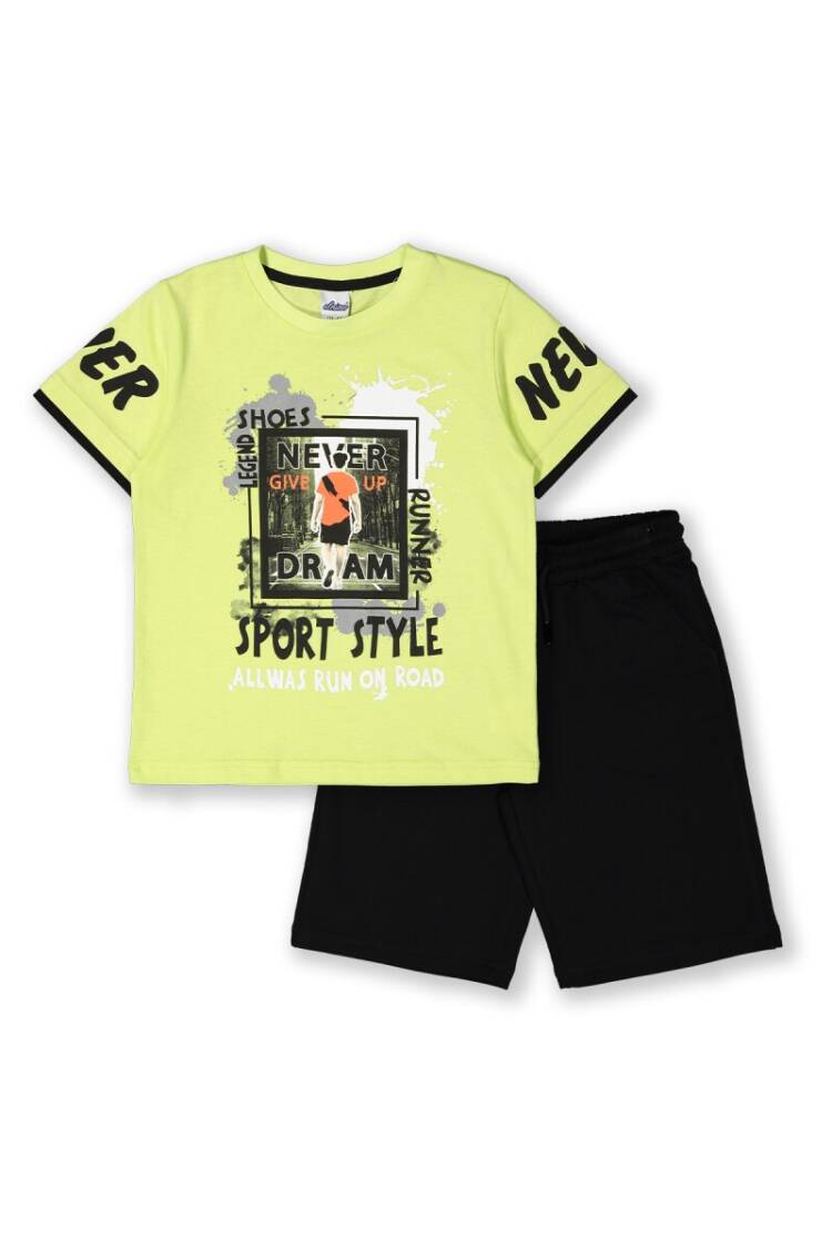 Wholesale Boys 2-Piece Shorts Set with T-shirt 8-14Y - Brand: Elnino - Kids & Baby Clothes Wholesale - Globality Store