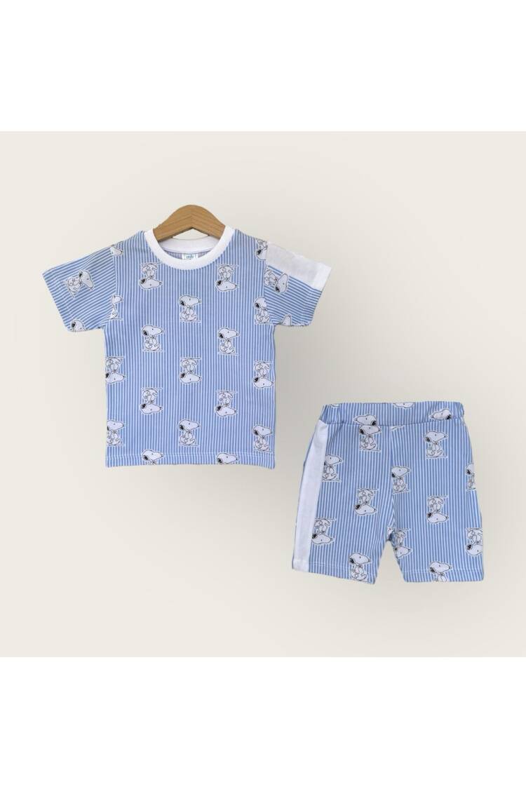 Wholesale Boys 2-Piece T-Shirt and Shorts Set 1-4Y - Brand: Algiy Mini - Kids & Baby Clothes Wholesale - Globality Store