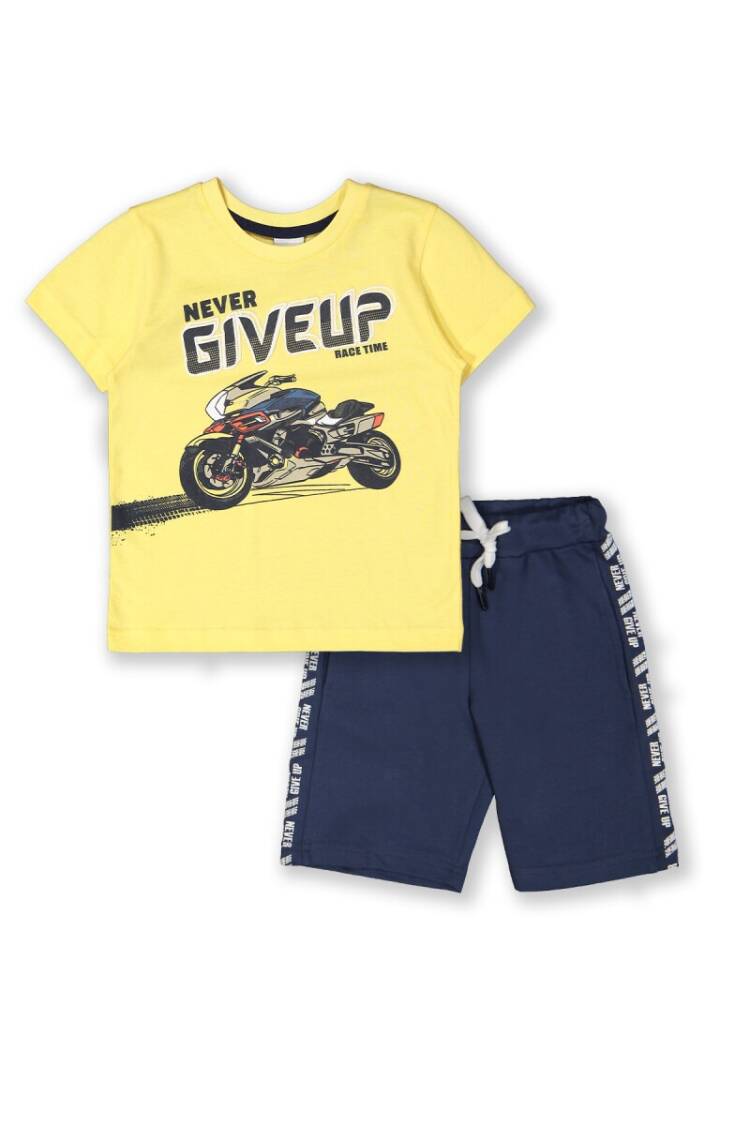 Wholesale Boys 2-Piece T-shirt and Shorts Set 3-6Y - Brand: Elnino - Kids & Baby Clothes Wholesale - Globality Store