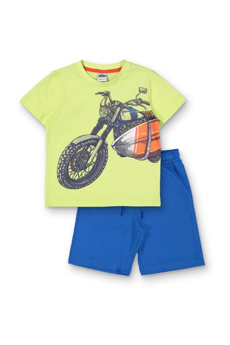 Wholesale Boys 2-Piece T-Shirt and Shorts Set 3-6Y - Brand: Elnino - Kids & Baby Clothes Wholesale - Globality Store