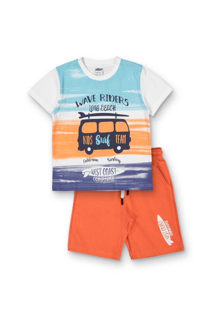Wholesale Boys 2-Piece T-Shirt and Shorts Set 3-6Y - Brand: Elnino - Kids & Baby Clothes Wholesale - Globality Store