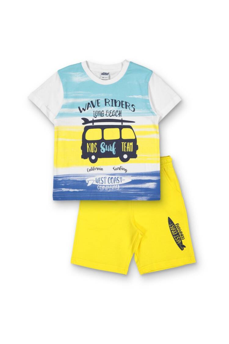 Wholesale Boys 2-Piece T-Shirt and Shorts Set 3-6Y - Brand: Elnino - Kids & Baby Clothes Wholesale - Globality Store