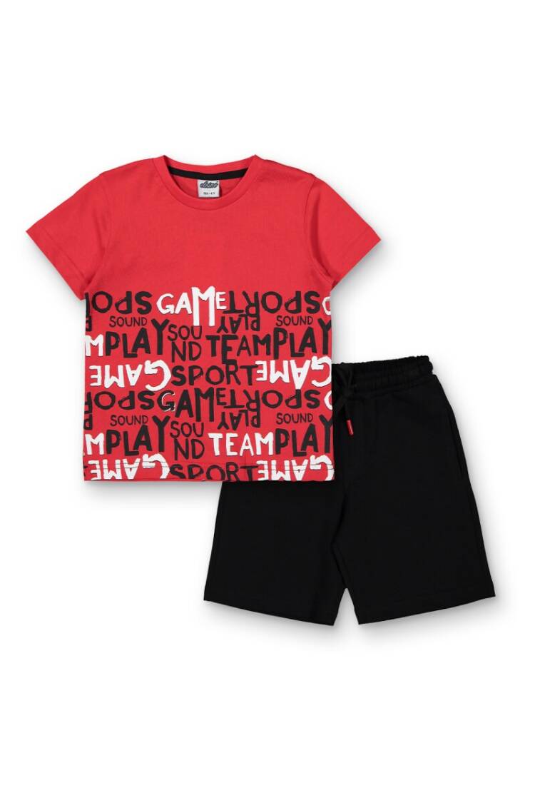 Wholesale Boys 2-Piece T-Shirt and Shorts Set 3-6Y - Brand: Elnino - Kids & Baby Clothes Wholesale - Globality Store