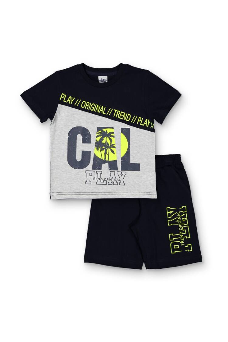 Wholesale Boys 2-Piece T-Shirt and Shorts Set 3-6Y - Brand: Elnino - Kids & Baby Clothes Wholesale - Globality Store