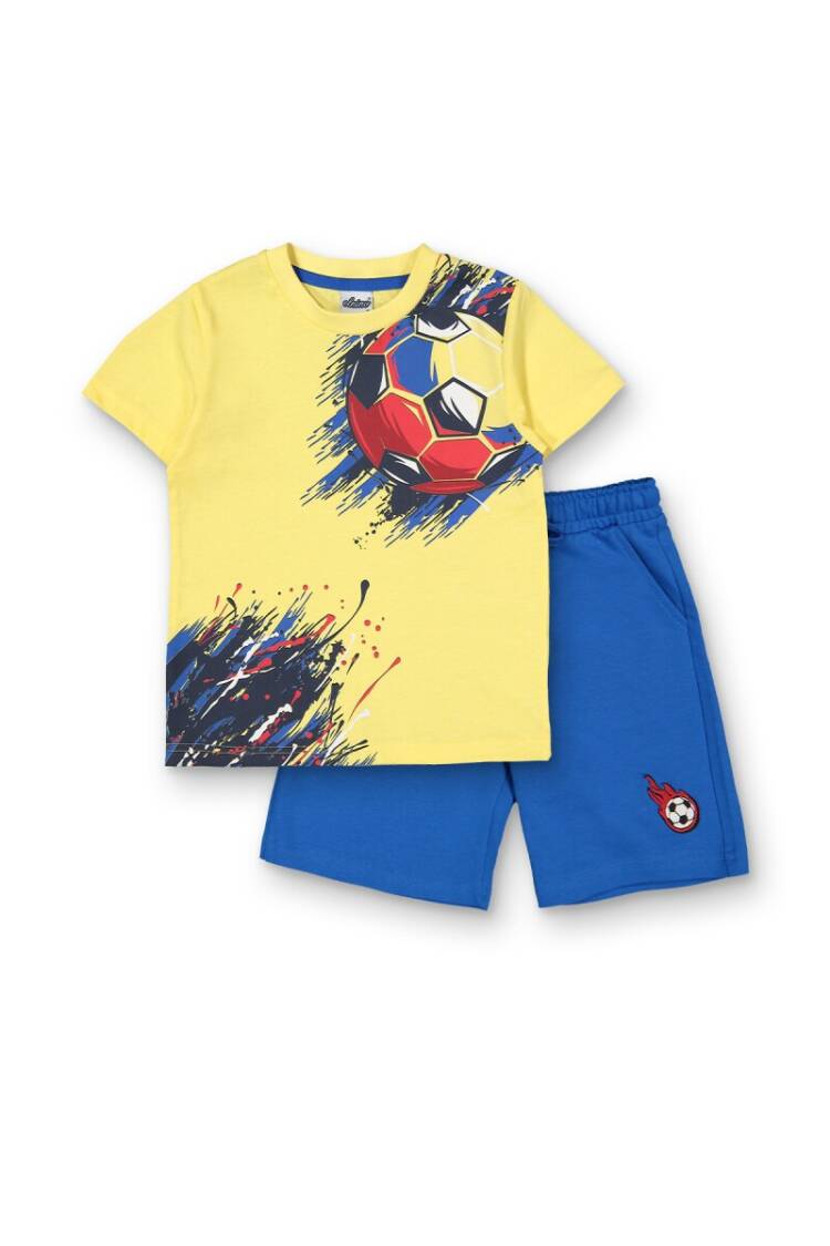 Wholesale Boys 2-Piece T-Shirt And Shorts Set 3-6Y - Brand: Elnino - Kids & Baby Clothes Wholesale - Globality Store