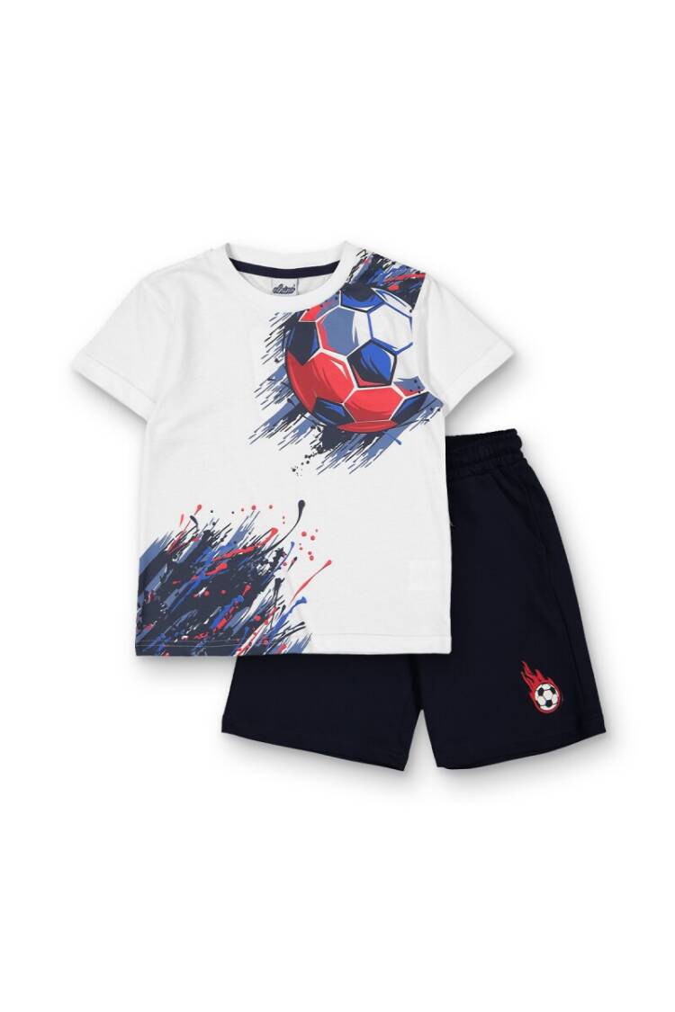 Wholesale Boys 2-Piece T-Shirt And Shorts Set 3-6Y - Brand: Elnino - Kids & Baby Clothes Wholesale - Globality Store