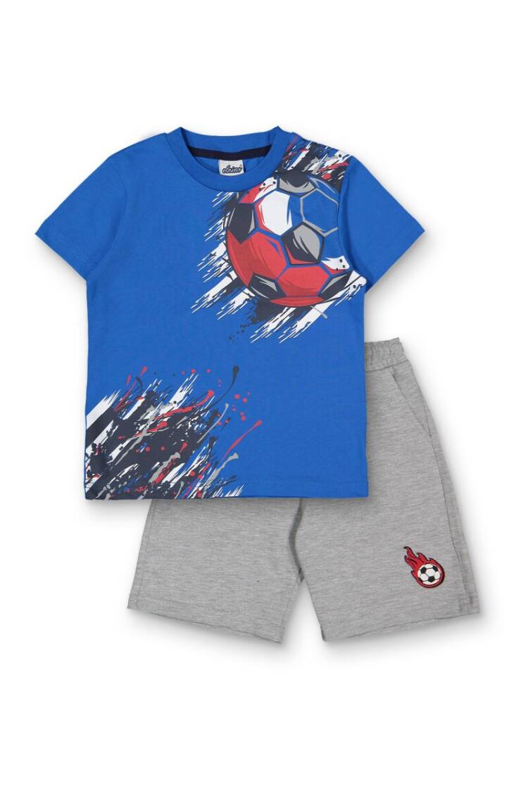 Wholesale Boys 2-Piece T-Shirt And Shorts Set 3-6Y - Brand: Elnino - Kids & Baby Clothes Wholesale - Globality Store