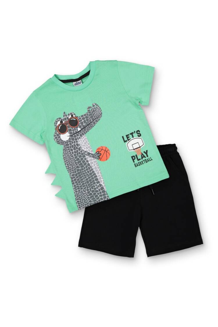 Wholesale Boys 2-Piece T-Shirt and Shorts Set 3-6Y - Brand: Elnino - Kids & Baby Clothes Wholesale - Globality Store