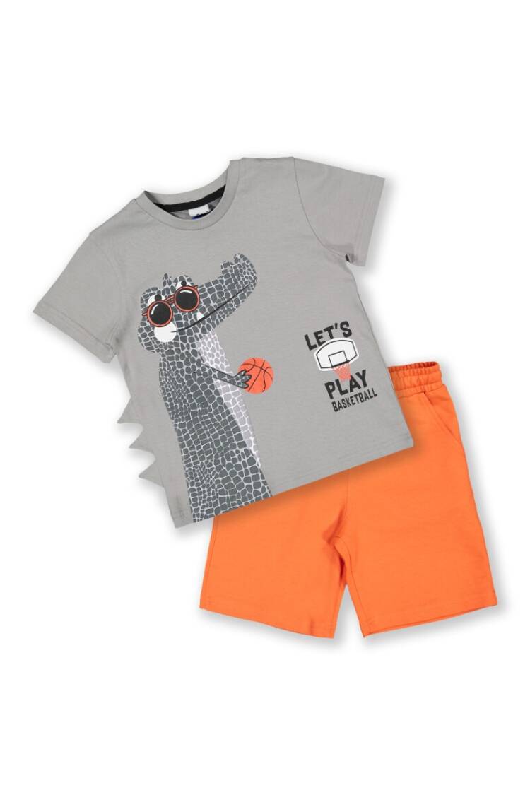 Wholesale Boys 2-Piece T-Shirt and Shorts Set 3-6Y - Brand: Elnino - Kids & Baby Clothes Wholesale - Globality Store