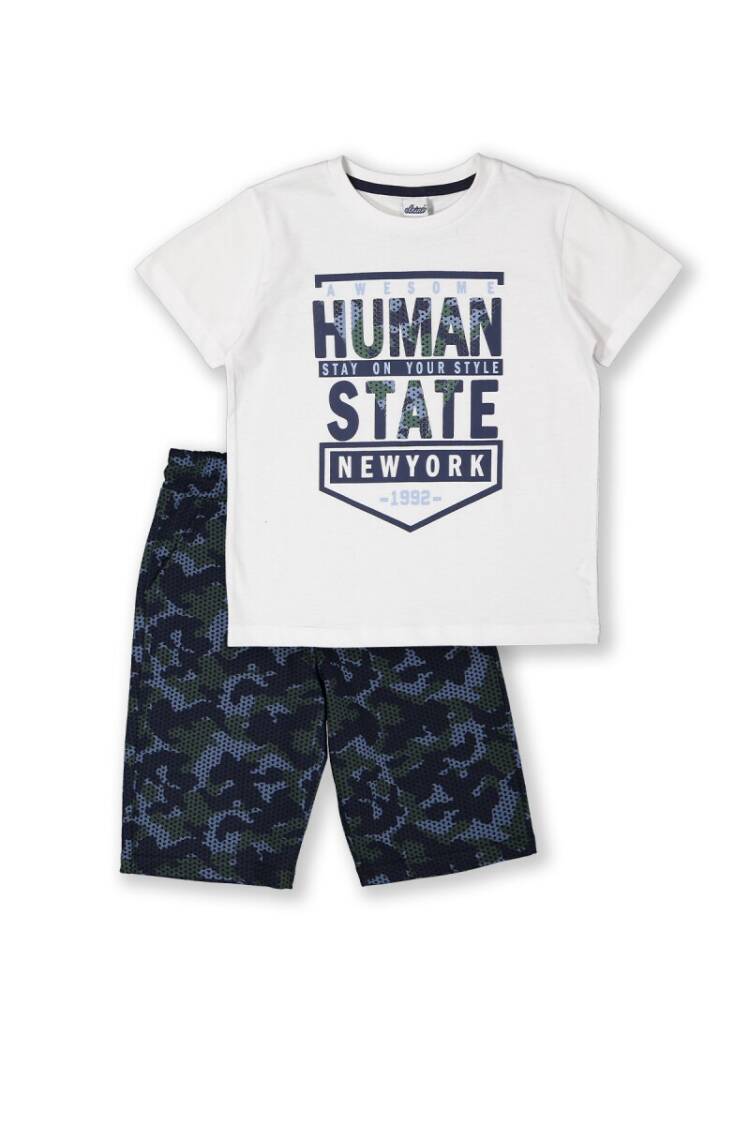 Wholesale Boys 2-Piece T-shirt and Shorts Set 8-14Y - Brand: Elnino - Kids & Baby Clothes Wholesale - Globality Store
