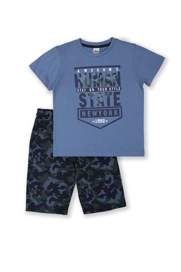 Wholesale Boys 2-Piece T-shirt and Shorts Set 8-14Y - Brand: Elnino - Kids & Baby Clothes Wholesale - Globality Store