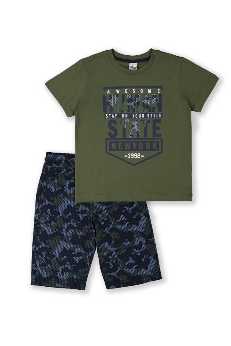 Wholesale Boys 2-Piece T-shirt and Shorts Set 8-14Y - Brand: Elnino - Kids & Baby Clothes Wholesale - Globality Store