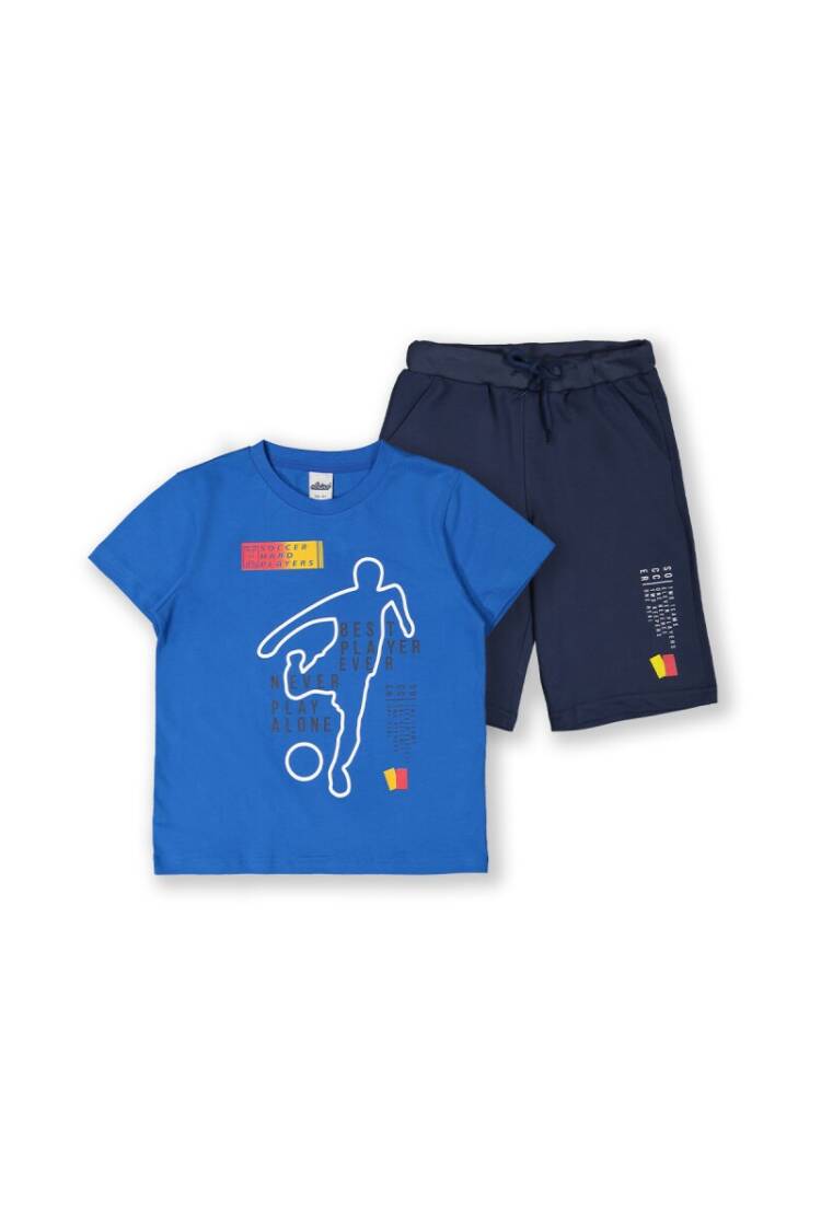 Wholesale Boys 2-Piece T-Shirt and Shorts Set 8-14Y - Brand: Elnino - Kids & Baby Clothes Wholesale - Globality Store