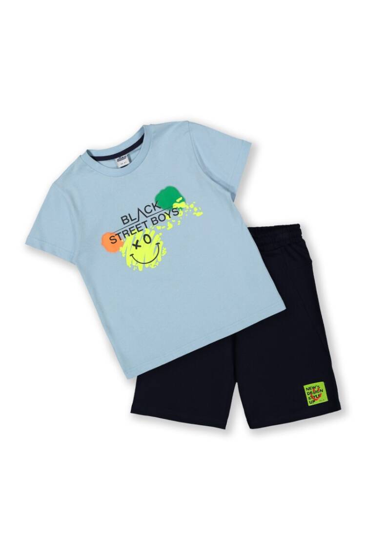Wholesale Boys 2-Piece T-shirt and Shorts set 8-14Y - Brand: Elnino - Kids & Baby Clothes Wholesale - Globality Store