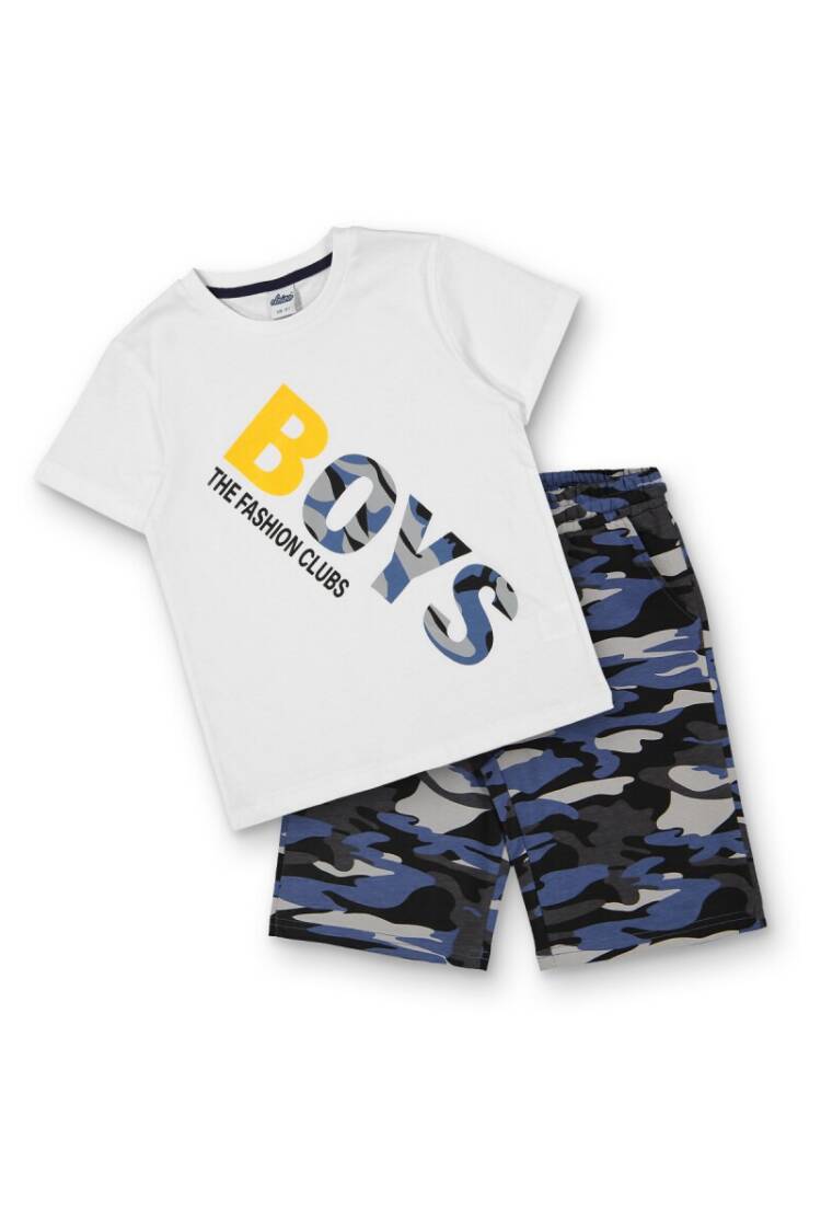 Wholesale Boys 2-Piece T-Shirt and Shorts Set 8-14Y - Brand: Elnino - Kids & Baby Clothes Wholesale - Globality Store