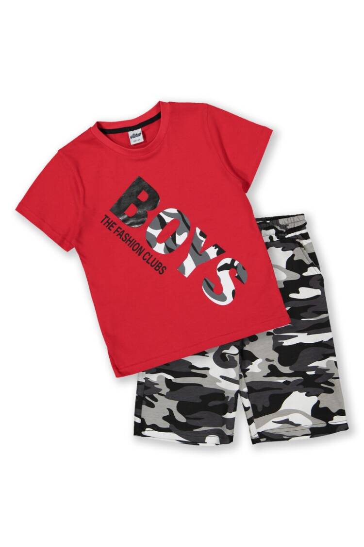 Wholesale Boys 2-Piece T-Shirt and Shorts Set 8-14Y - Brand: Elnino - Kids & Baby Clothes Wholesale - Globality Store