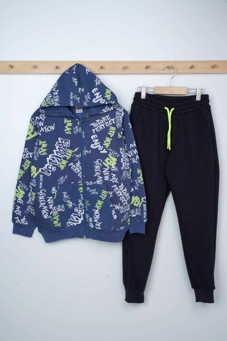 Wholesale Boys 2-Piece Tracksuit Set 8-14 - Brand: Elnino - Kids & Baby Clothes Wholesale - Globality Store