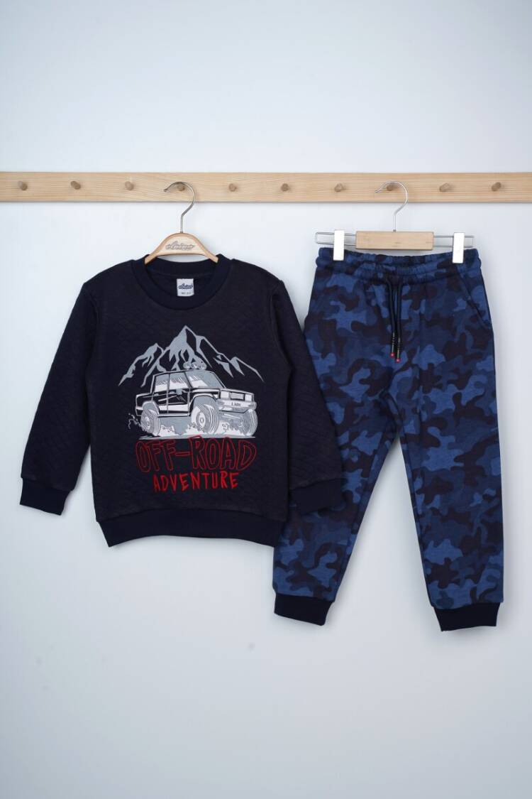 Wholesale Boys 2-Piece Tracksuits Set 3-6Y - Brand: Elnino - Kids & Baby Clothes Wholesale - Globality Store