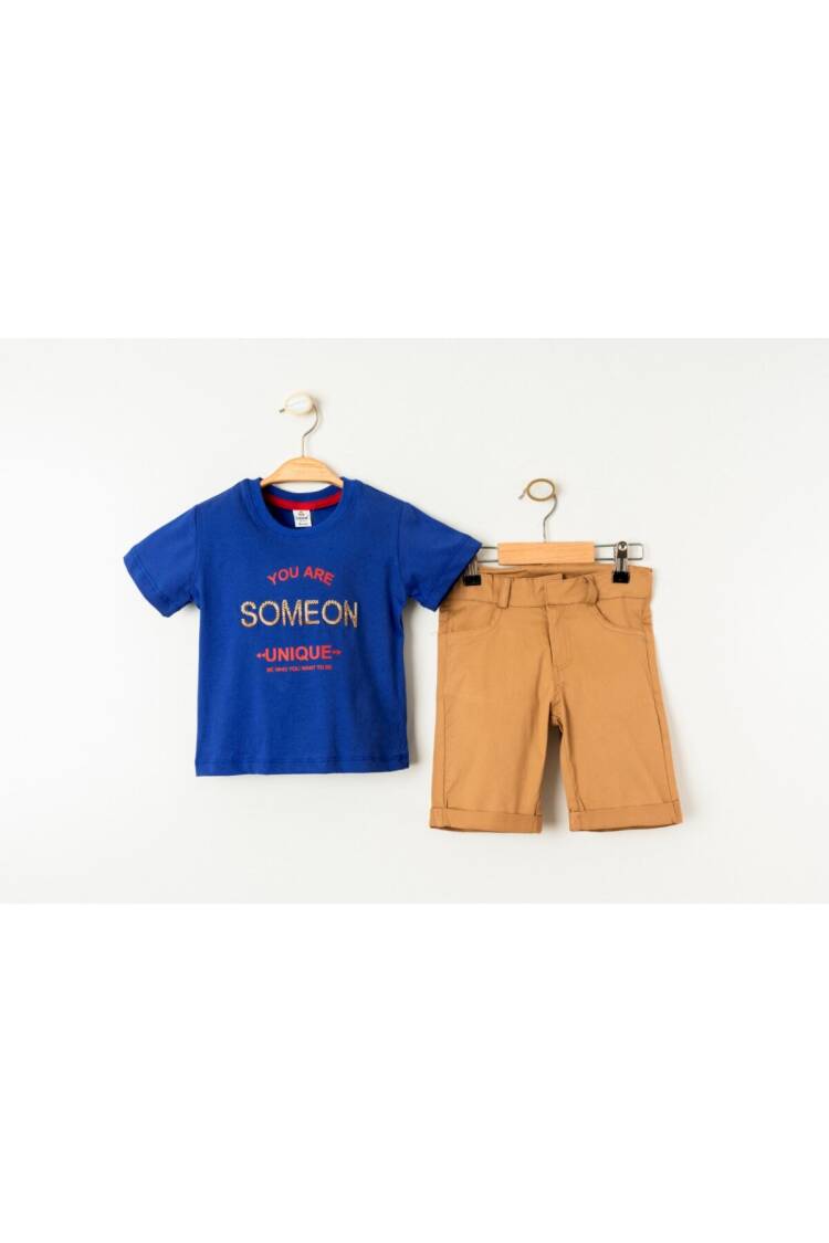 Wholesale Boys 2-Pieces T-shirt and Short Set 1-4Y - Brand: Cool Exclusive - Kids & Baby Clothes Wholesale - Globality Store