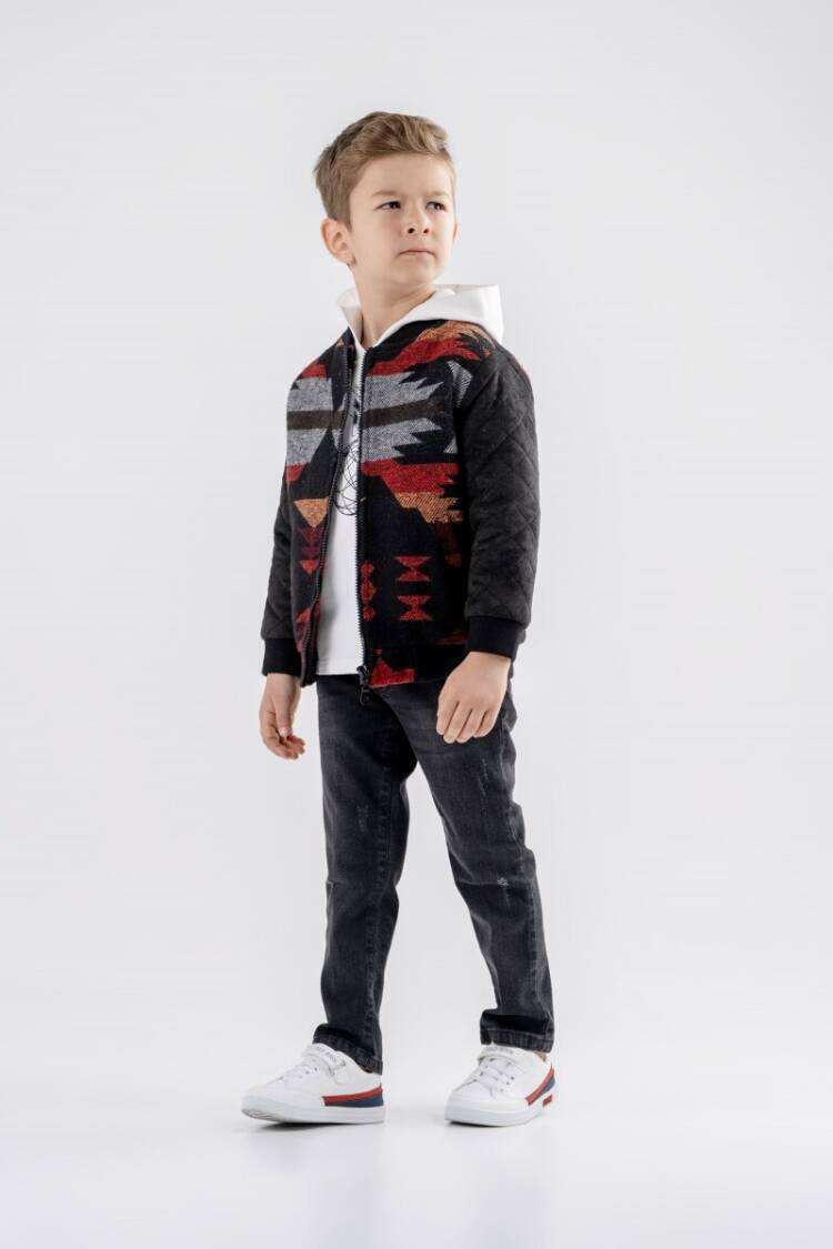 Wholesale Boys 3-Piece Coat T-Shirt and Pants Set 8-12Y - Brand: Lemon - Kids & Baby Clothes Wholesale - Globality Store