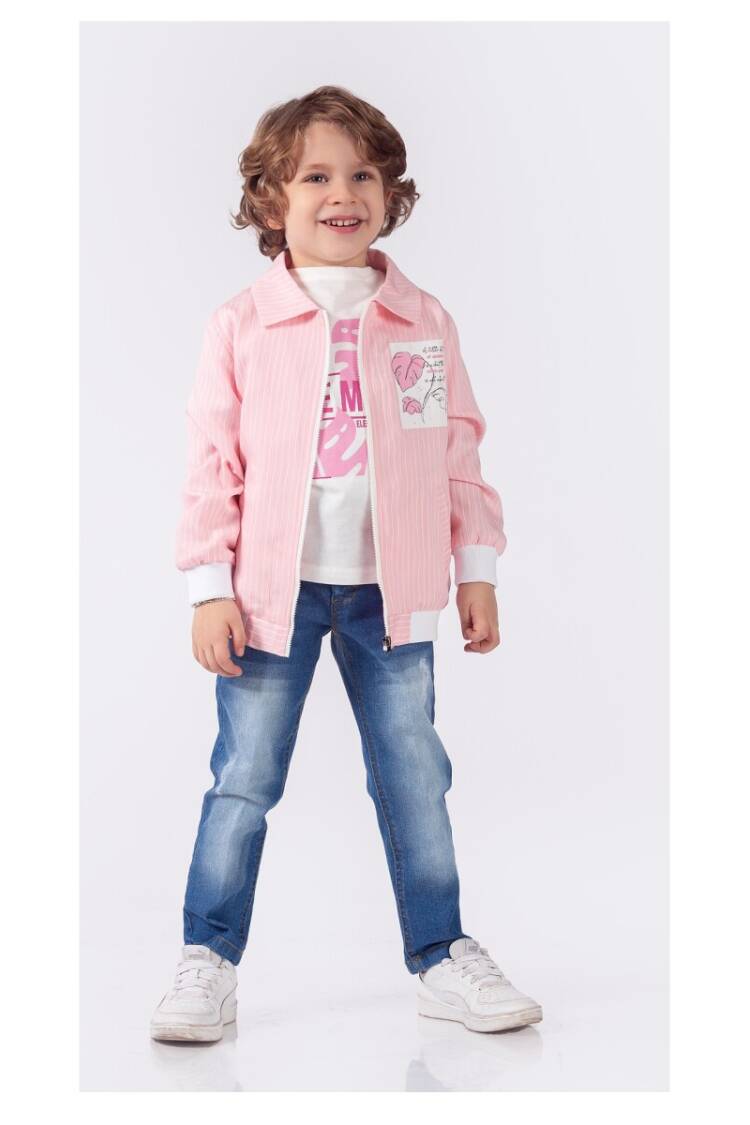 Wholesale Boys 3-Piece Jacket Denim Pants And T-Shirt Set 1-4Y - Brand: Lemon - Kids & Baby Clothes Wholesale - Globality Store