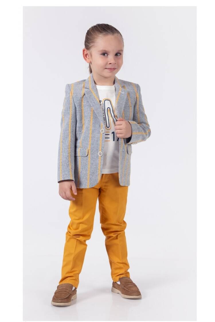 Wholesale Boys 3-Piece Jacket Pants And T-Shirt Set 1-4Y - Brand: Lemon - Kids & Baby Clothes Wholesale - Globality Store