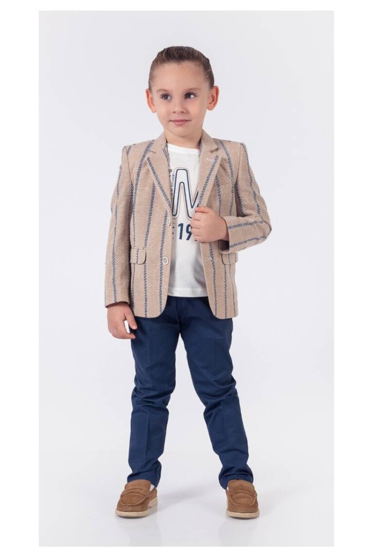 Wholesale Boys 3-Piece Jacket Pants And T-Shirt Set 5-8Y - Brand: Lemon - Kids & Baby Clothes Wholesale - Globality Store