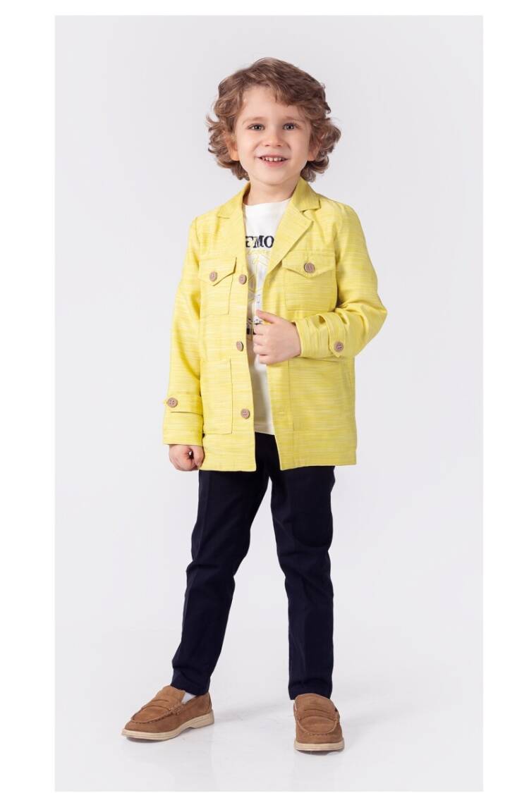 Wholesale Boys 3-Piece Jacket Pants And T-Shirt Set 5-8Y - Brand: Lemon - Kids & Baby Clothes Wholesale - Globality Store
