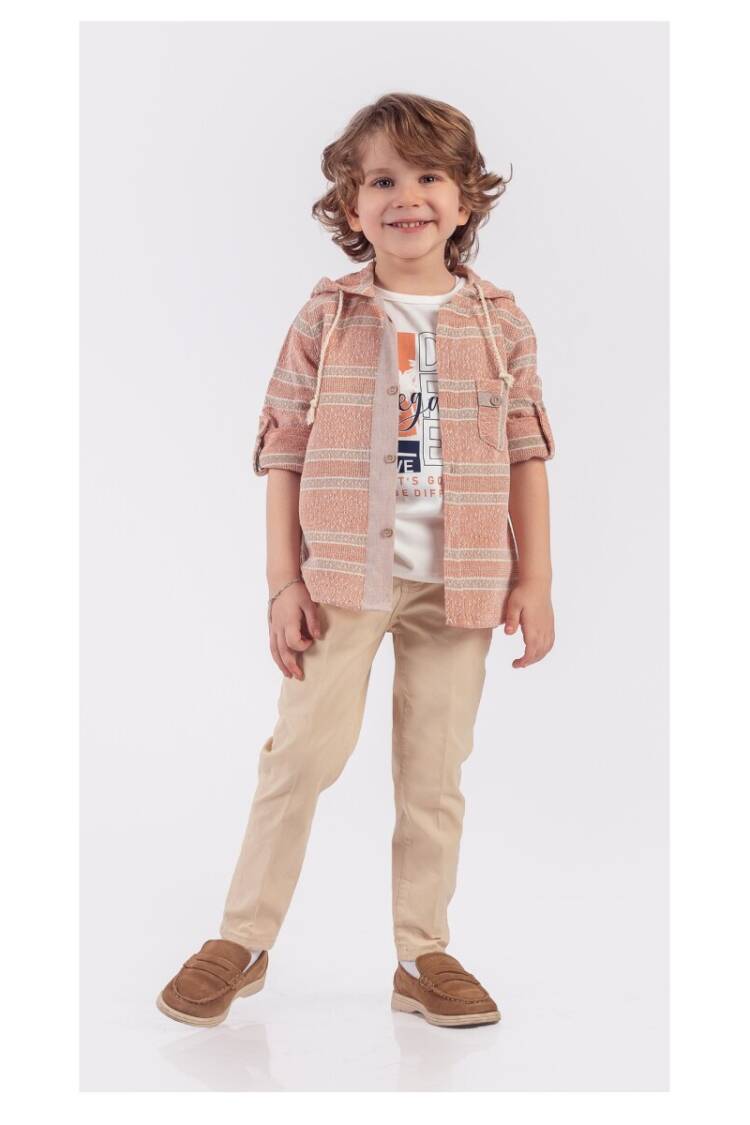 Wholesale Boys 3-Piece Shirt Pants And T-Shirt Set 1-4Y - Brand: Lemon - Kids & Baby Clothes Wholesale - Globality Store