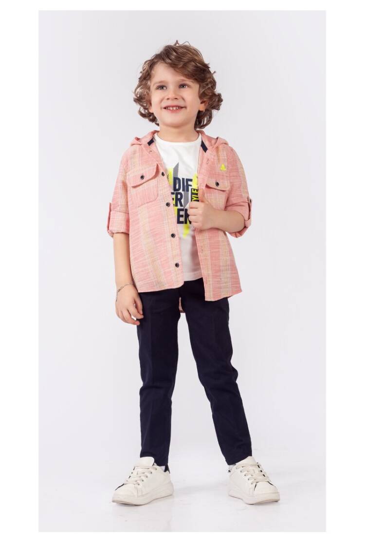 Wholesale Boys 3-Piece Shirt Pants And T-Shirt Set 1-4Y - Brand: Lemon - Kids & Baby Clothes Wholesale - Globality Store