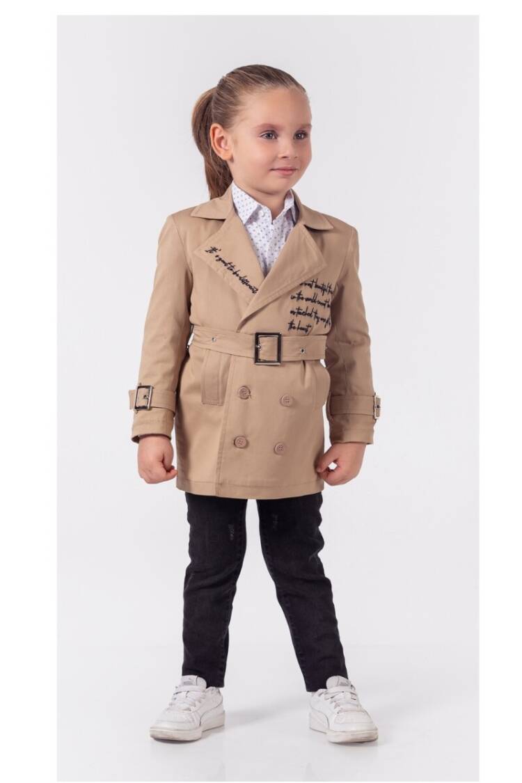 Wholesale Boys 3-Piece Trench Coat Shirt and Pants Set 1-4Y - Brand: Lemon - Kids & Baby Clothes Wholesale - Globality Store