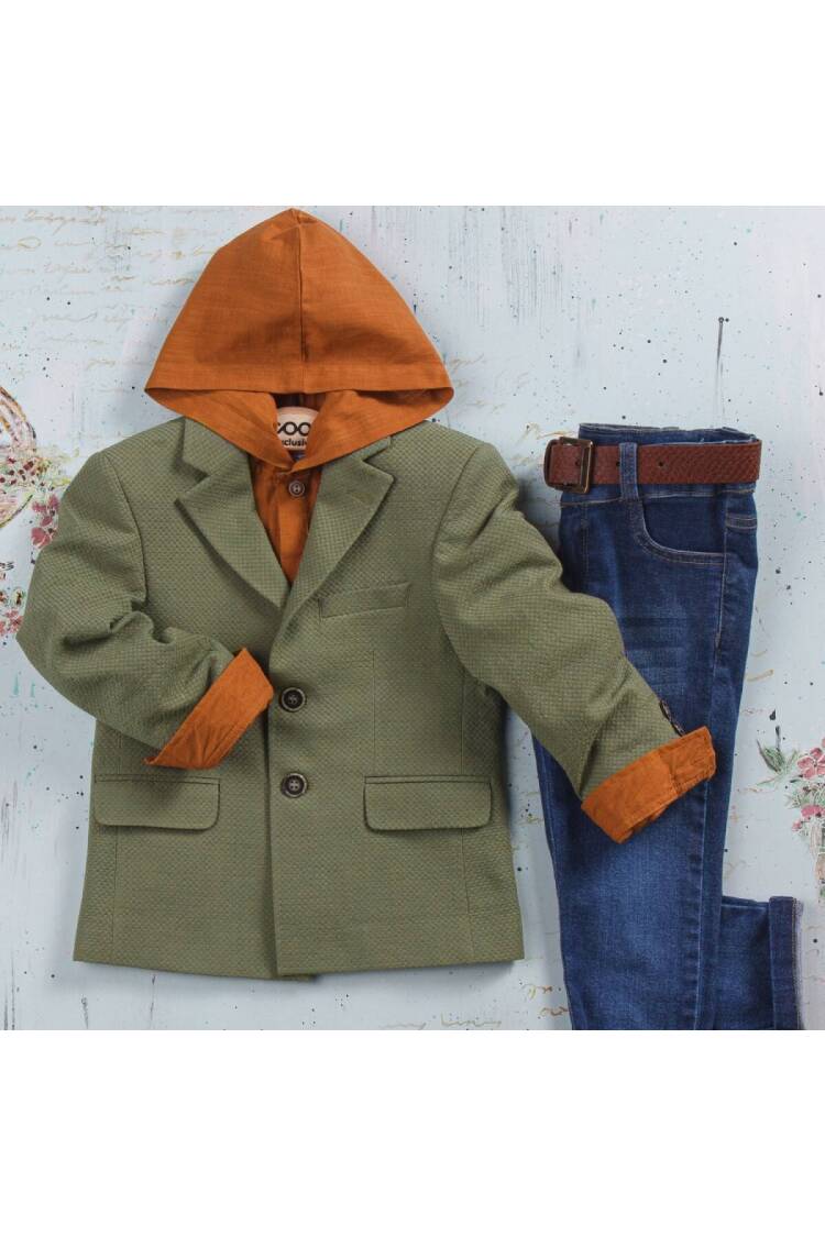 Wholesale Boys 3-Pieces Jacket, Shirt and Denim Pants Set 5-8Y - Brand: Cool Exclusive - Kids & Baby Clothes Wholesale - Globality Store