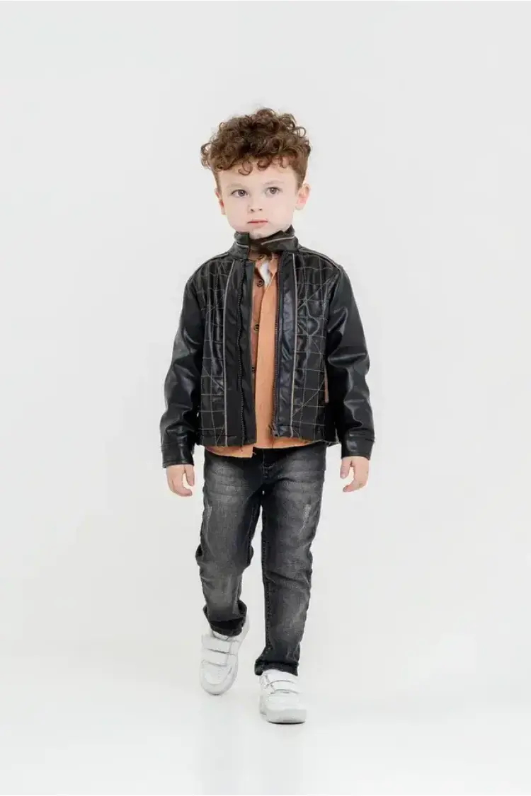 Wholesale Boys 3-Pieces Jacket, Shirt and Pants Set 1-4Y - Brand: Cool Exclusive - Kids & Baby Clothes Wholesale - Globality Store