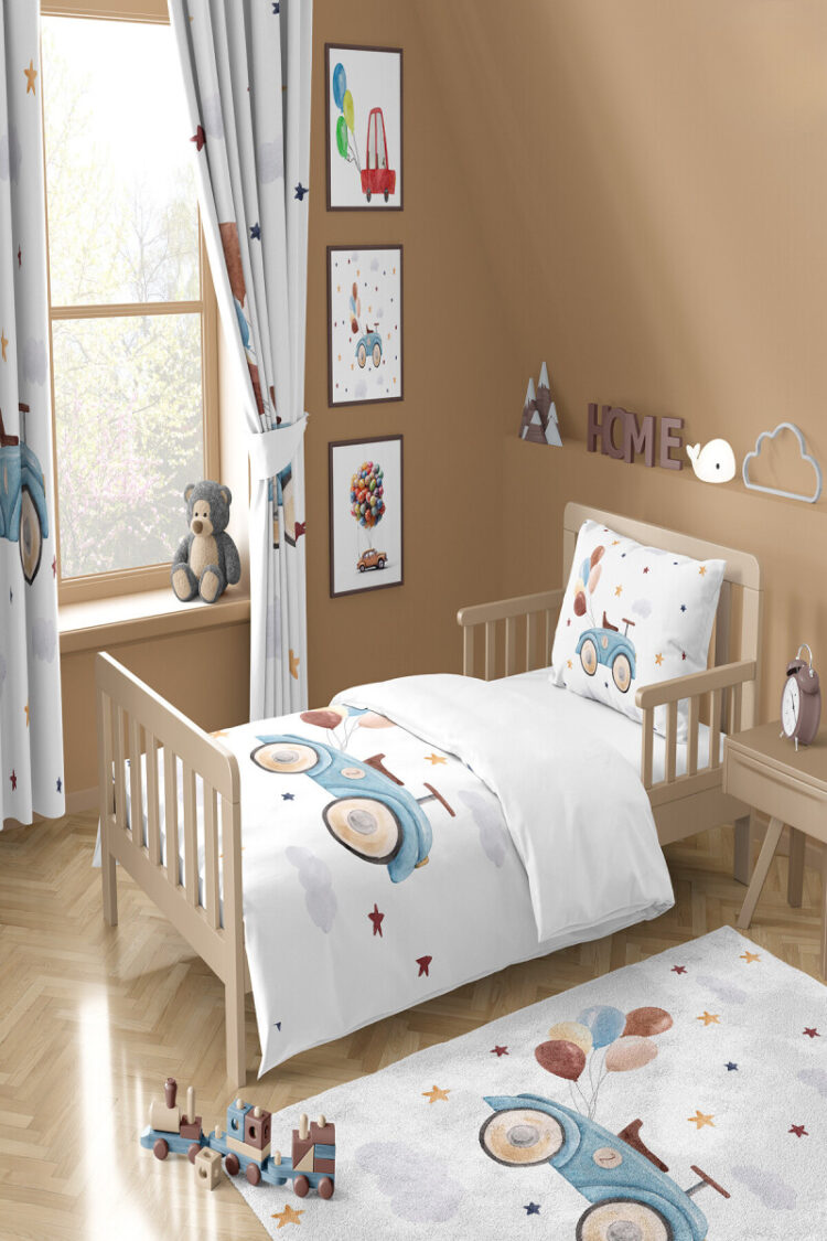 Wholesale Boys' Car Patterned Duvet Cover Set 160*220cm 2044-TLAN-305-1
