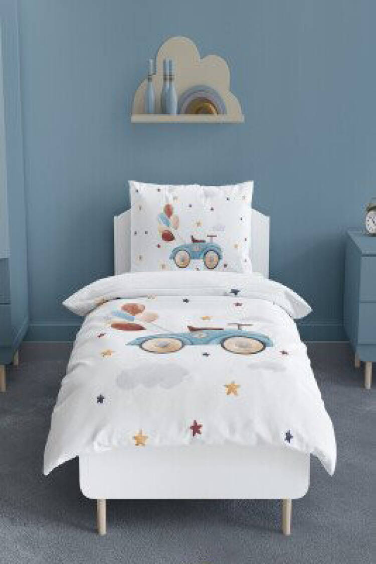 Wholesale Boys' Car Patterned Duvet Cover Set 160*220cm 2044-TLAN-305-1