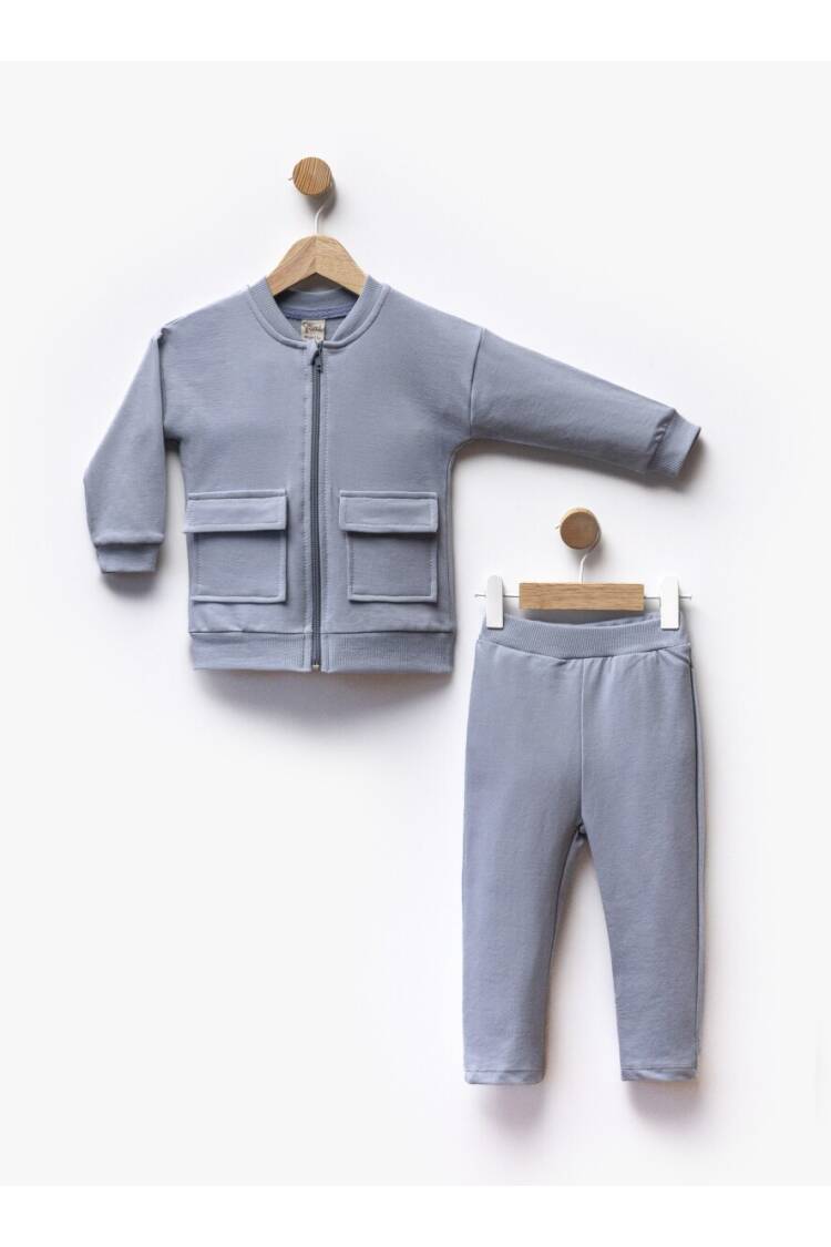 Wholesale Boy's Cardigan and Trouser Set 1-5Y - Brand: Flexi Baby - Kids & Baby Clothes Wholesale - Globality Store