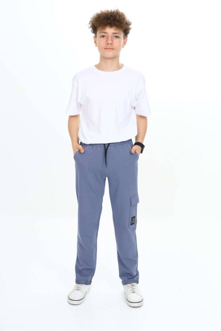 Wholesale Boys Cargo Pocket Sweatpants 11-14Y - Brand: Nickel - Kids & Baby Clothes Wholesale - Globality Store