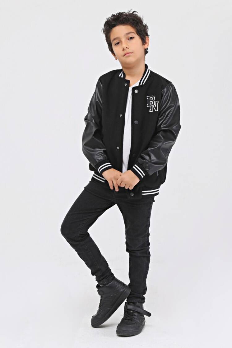 Wholesale Boys College Jacket 4-14Y - Brand: Benitto Kids - Kids & Baby Clothes Wholesale - Globality Store