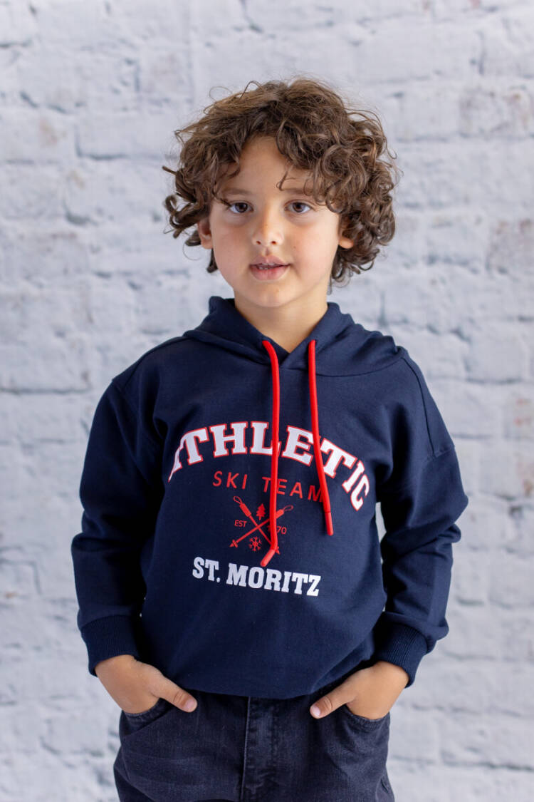 Wholesale Boys Hooded Printed Sweatshirt 1-12Y - Brand: Zeyland - Kids & Baby Clothes Wholesale - Globality Store