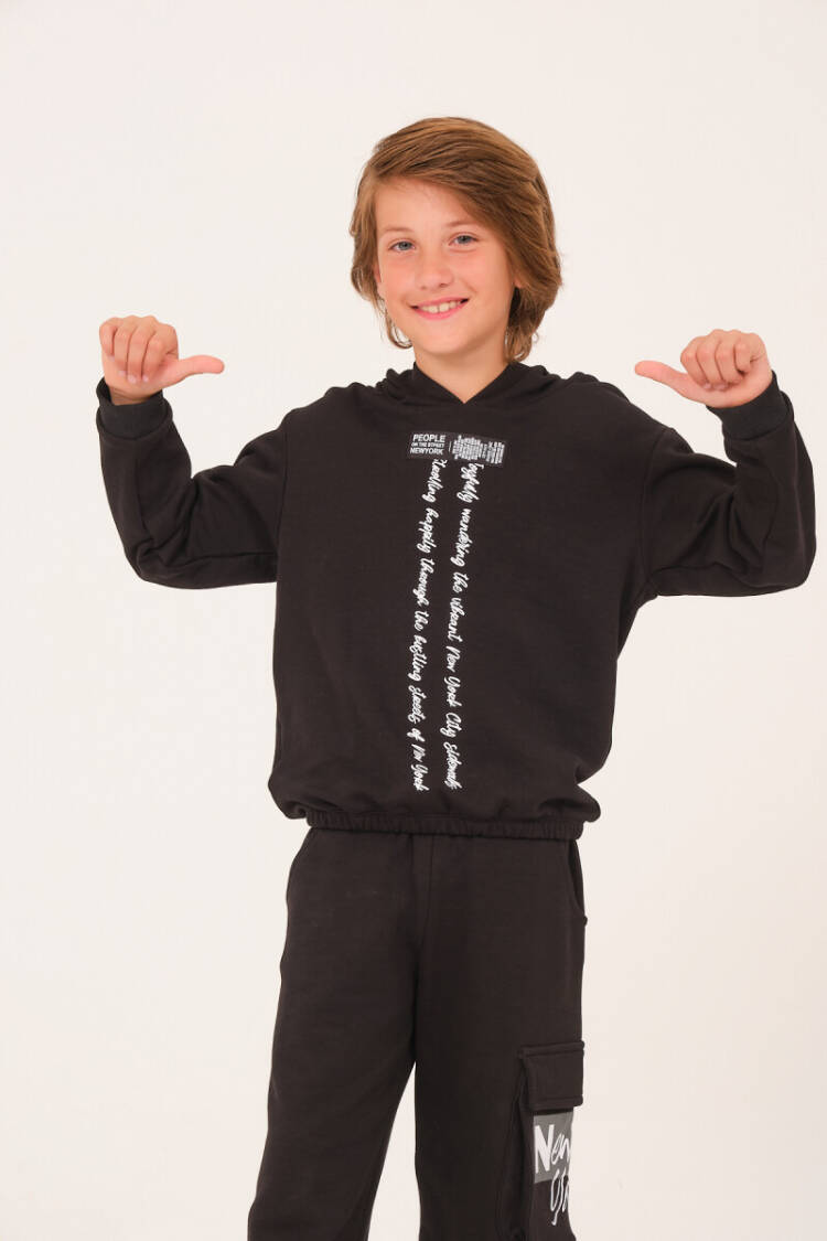 Wholesale Boys Hooded Sweatshirt 8-15Y - Brand: Jazziee - Kids & Baby Clothes Wholesale - Globality Store