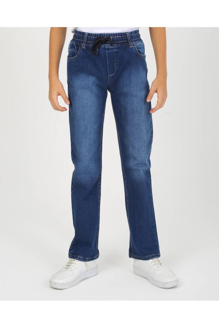 Wholesale Boy's Jeans Trousers with Elasticated Waist 12-16Y - Brand: Flori - Kids & Baby Clothes Wholesale - Globality Store