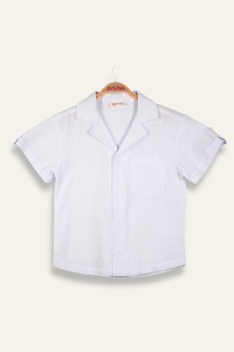 Wholesale Boys Linen Shirt 1-14Y - Brand: Zeyland - Kids & Baby Clothes Wholesale - Globality Store