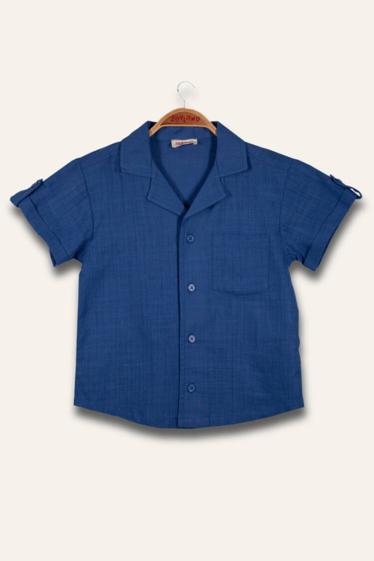 Wholesale Boys Linen Shirt 1-14Y - Brand: Zeyland - Kids & Baby Clothes Wholesale - Globality Store
