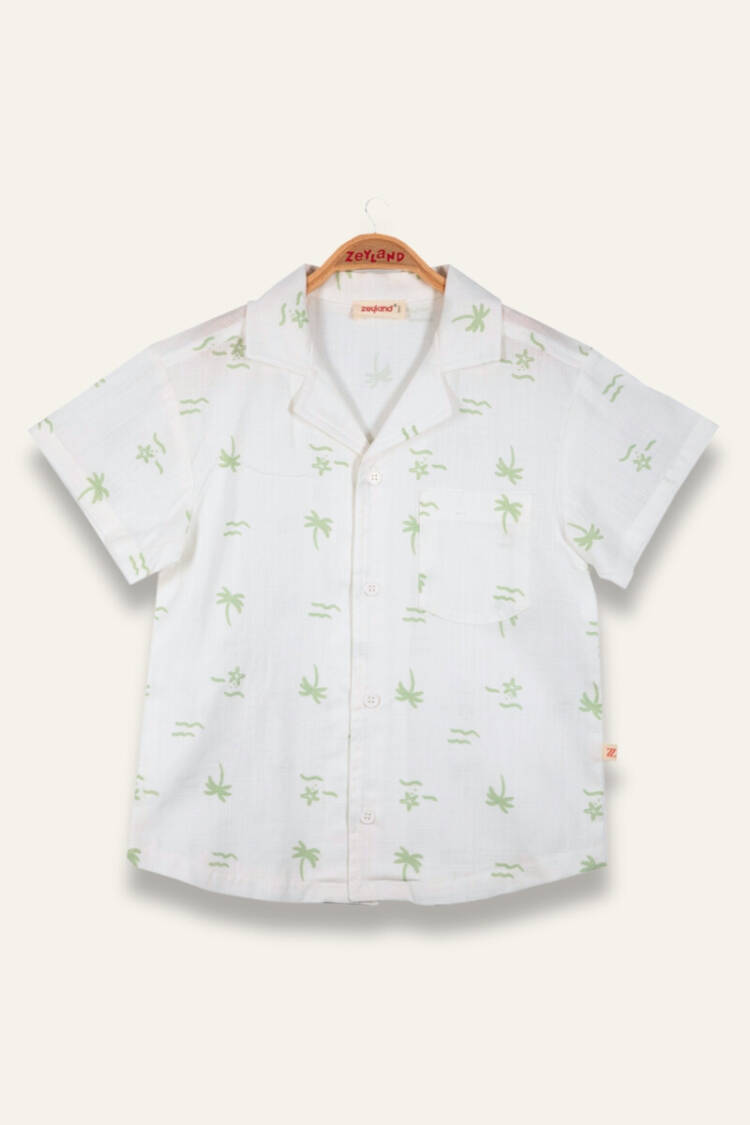 Wholesale Boys Linen Shirt 1-14Y - Brand: Zeyland - Kids & Baby Clothes Wholesale - Globality Store