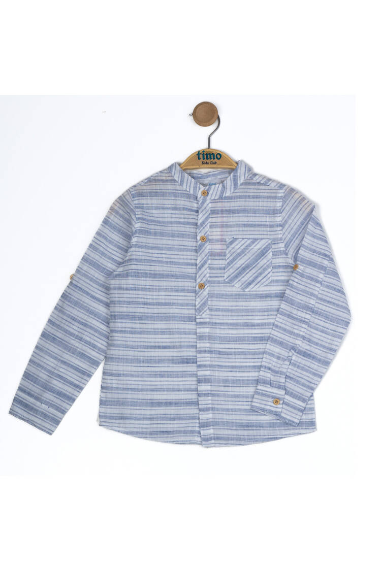 Wholesale Boy's Long Sleeve Striped Shirt 2-5Y - Brand: Timo - Kids & Baby Clothes Wholesale - Globality Store