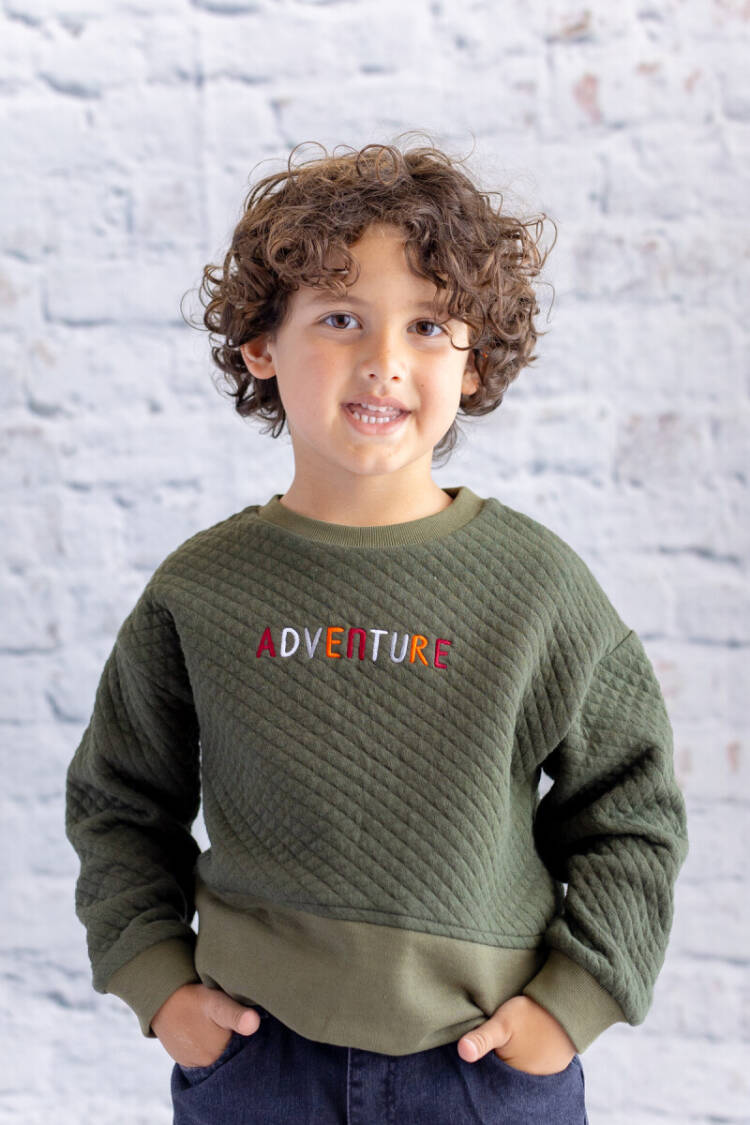 Wholesale Boys Printed Sweatshirt 1-12Y - Brand: Zeyland - Kids & Baby Clothes Wholesale - Globality Store
