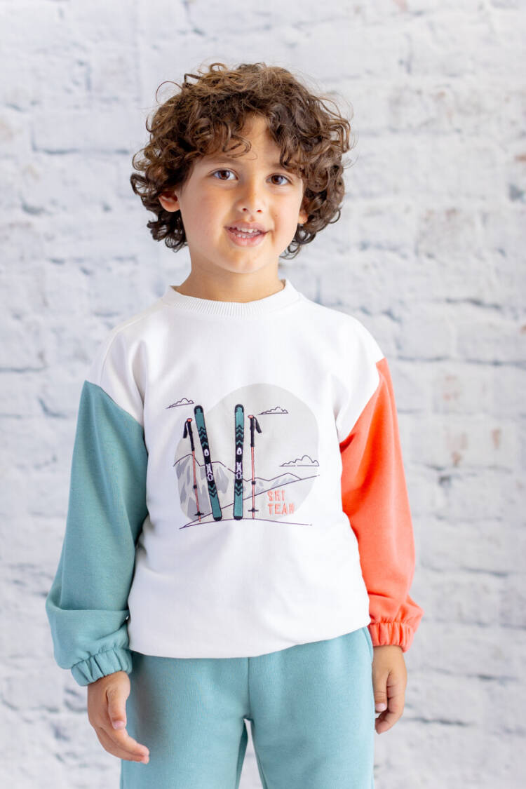 Wholesale Boys Printed Sweatshirt 1-12Y - Brand: Zeyland - Kids & Baby Clothes Wholesale - Globality Store