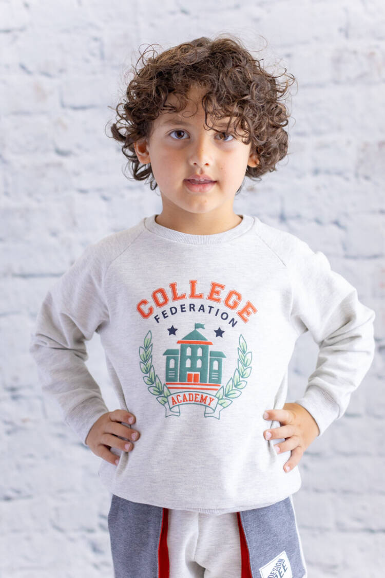 Wholesale Boys' Printed Sweatshirt 5-8Y - Brand: Zeyland - Kids & Baby Clothes Wholesale - Globality Store