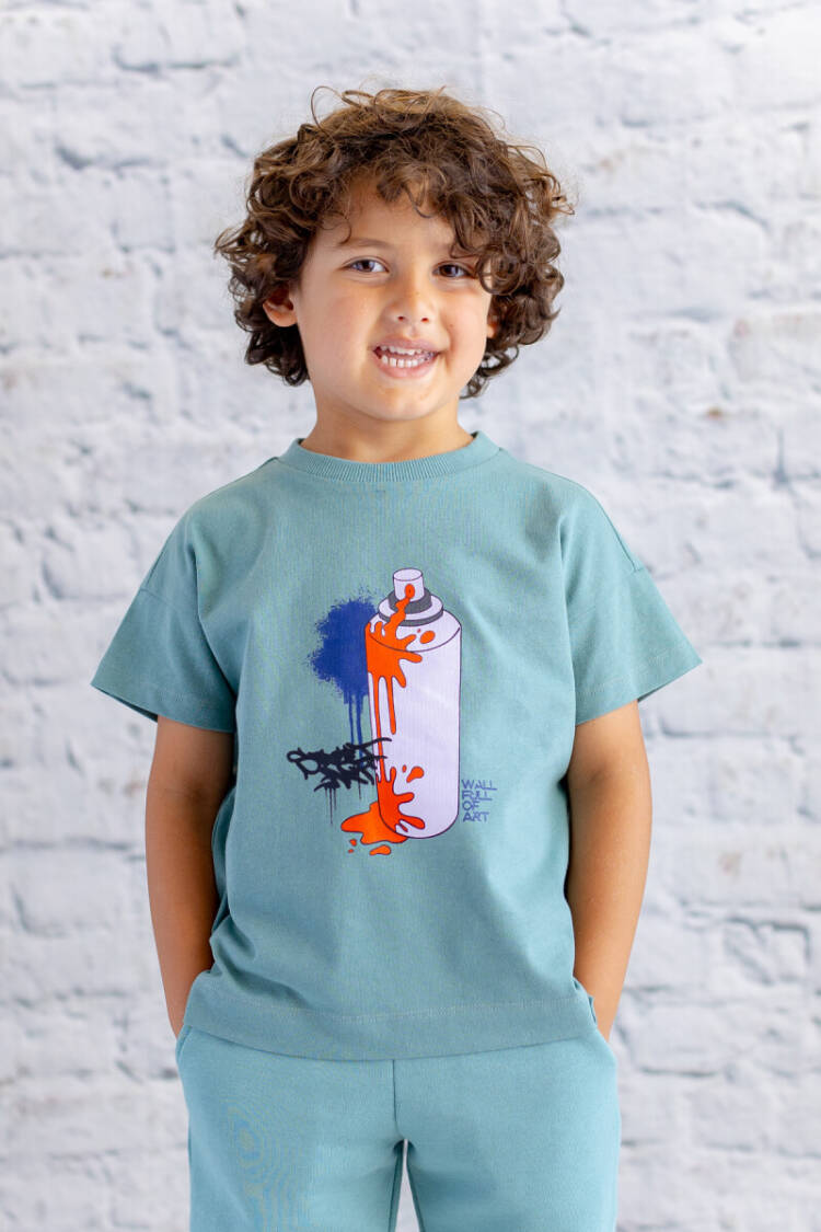 Wholesale Boys Printed T-Shirt 1-12Y - Brand: Zeyland - Kids & Baby Clothes Wholesale - Globality Store